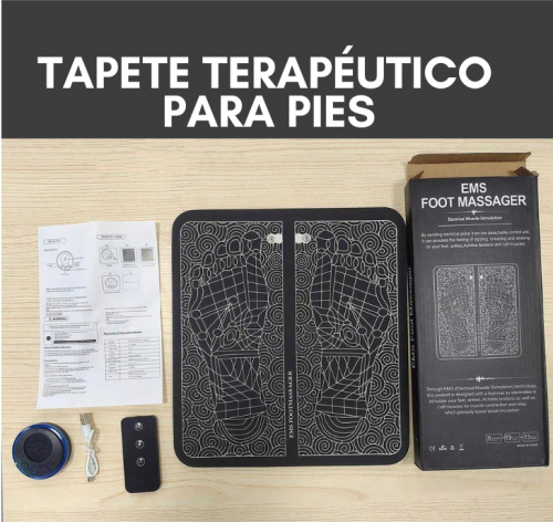 Despídete del cansancio: Tapete masajeador EMS para pies ✨